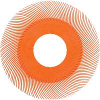 Scotch-Brite Type C Precision Radial Bristle Brush PN-RB without Adapter, Ceramic, 80+ Grit, 6" Dia. Moffatt Supply & Specialties