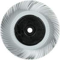 Scotch-Brite Type C Precision Radial Bristle Brush PN-RB with Keyway Core, Ceramic, 120+ Grit, 6" Dia. Moffatt Supply & Specialties