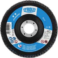 2-in-1 Flap Disc, 4-1/2" x 22.5 mm, Type 27A, 60 Grit, Ceramic Alumina Moffatt Supply & Specialties