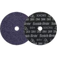 Disque de conditionnement des surfaces de pr&eacute;cision Scotch-Brite, HD-DH, 7" dia., Grain Tr&egrave;s grossier, C&eacute;ramique Moffatt Supply & Specialties