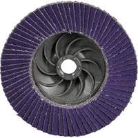 Disque &agrave; lamelles Cubitron 3 1169F, 5" x 5/8"-11, Type T29, Grain 60+, C&eacute;ramique Moffatt Supply & Specialties