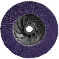 Disque &agrave; lamelles Cubitron 3 1169F, 5" x 5/8"-11, Type T29, Grain 80+, C&eacute;ramique Moffatt Supply & Specialties