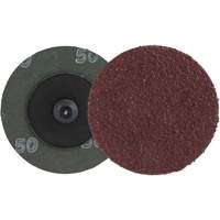 SpinLock Quick-Change Resin Fiber Disc, Aluminum Oxide, 50, 2" Dia Moffatt Supply & Specialties