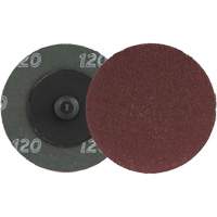 SpinLock Quick-Change Resin Fiber Disc, Aluminum Oxide, 120, 2" Dia Moffatt Supply & Specialties