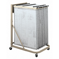 Classeurs mobiles industriels, 43 5/8" &agrave; 61 5/8" h Moffatt Supply & Specialties