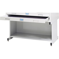 Base sur&eacute;lev&eacute;e pour les classeurs en acier Moffatt Supply & Specialties