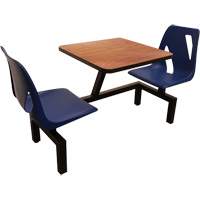 Ensemble mural agglom&eacute;r&eacute; de deux si&egrave;ges Moffatt Supply & Specialties