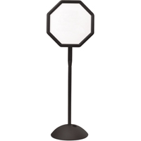 Dry-Erase Octagonal Sign Moffatt Supply & Specialties