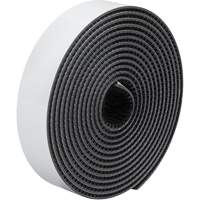 Dual Lock Reclosable Fastener, Self-Mating, 50 yds x 1/2", Adhesive, Black Moffatt Supply & Specialties