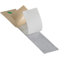 Fastener, Hook, 25 yds x 1", Adhesive, White Moffatt Supply & Specialties
