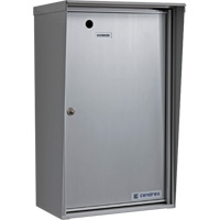 Boîtes de collection, Fixation En surface, 21" x 12-7/8", Aluminium Moffatt Supply & Specialties