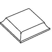 Bumpon Tapered Square Protective Bumpers Moffatt Supply & Specialties