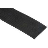 Bande d'attaches, Crochet, 50 vg x 2", Cousu, Noir Moffatt Supply & Specialties