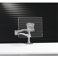 Single-Screen, Height-Adjustable Double-Extension Arm Moffatt Supply & Specialties