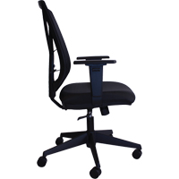 Activ A-47 Synchro Office Chair, Fabric, Black, 275 lbs. Capacity Moffatt Supply & Specialties