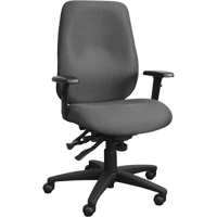 Chaises ergonomiques Cierra , Tissu, Gris, Capacit&eacute; 250 lb Moffatt Supply & Specialties