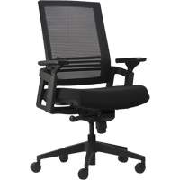 Activ&reg; A-37 Office Chairs, Mesh, Black, 275 lbs. Capacity Moffatt Supply & Specialties