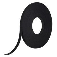 One-Wrap&reg; Fastener Tape, Hook & Loop, 25 yds x 1/2", Self-Grip, Black Moffatt Supply & Specialties