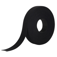 One-Wrap&reg; Fastener Tape, Hook & Loop, 25 yds x 1", Self-Grip, Black Moffatt Supply & Specialties
