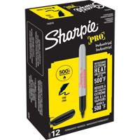 Pro Permanent Marker, Fine, Black Moffatt Supply & Specialties