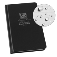 Livre reli&eacute;, Couverture rigide, Noir, 160 Pages, 4-5/8" , 7-1/4"  Moffatt Supply & Specialties