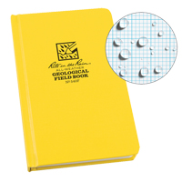 Bound Book, Hard Cover, Yellow, 160 Pages, 4-5/8" W x 7-1/4" L Moffatt Supply & Specialties