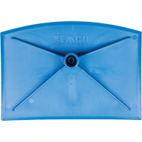 Food Hoe Head, Blue, 8" W x 11-1/4" L Moffatt Supply & Specialties