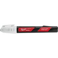Inkzall Paint Markers, Liquid, White Moffatt Supply & Specialties