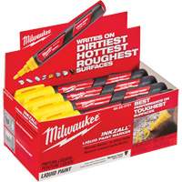 Inkzall Paint Marker, Liquid, Yellow Moffatt Supply & Specialties