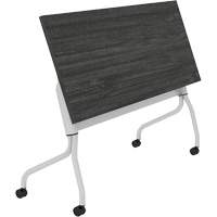 Table de formation &agrave; dessus rabattable Newland, 24" lo x 60" la x 29-1/2" h, Brun fonc&eacute; Moffatt Supply & Specialties