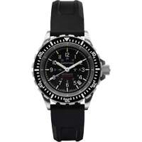 Large Diver's Automatic Watch, Digital, Battery Operated, 41 mm, Black Moffatt Supply & Specialties