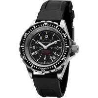 Large Diver's Automatic Watch, Digital, Battery Operated, 41 mm, Black Moffatt Supply & Specialties
