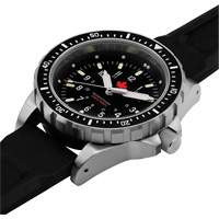 Red Maple Jumbo Diver's Quartz Watch, Digital, Battery Operated, 46 mm, Black Moffatt Supply & Specialties