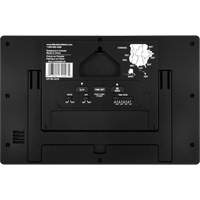 Self-Setting & Self-Adjusting Wall Clock with Stand, Digital, Battery Operated, Black Moffatt Supply & Specialties