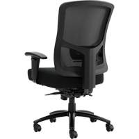 Chaise &agrave; dossier haut avec m&eacute;canisme &agrave; basculement synchronis&eacute; robuste Raven 400, Mailles, Noir, Capacit&eacute; 400 lb Moffatt Supply & Specialties