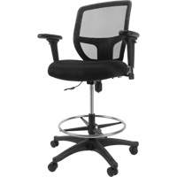 Tabouret de travail en maille, Mobile, Ajustable Hauteur, Capacit&eacute; 450 lb Moffatt Supply & Specialties