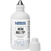 Paint-Riter&reg; Metal Ball Tip, Liquid, White Moffatt Supply & Specialties