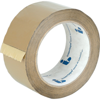 Box Sealing Tape, Hot Melt Adhesive, 1.6 mils, 48 mm (1-22/25") x 100 m (328') Moffatt Supply & Specialties