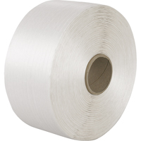 Feuillard en cordon li&eacute;, Cordon en polyester, 3/4" la x 2100' lo, Calibre Manuel Moffatt Supply & Specialties