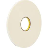Double Coated Polyethylene Foam Tape 4466, 12.7 mm (1/2") W, 62 mils, Polyethylene Moffatt Supply & Specialties