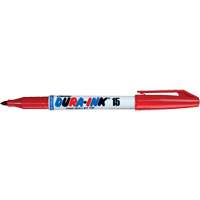Dura-Ink&reg; Markers - #15, Fine, Red Moffatt Supply & Specialties