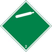 TDG Shipping Labels, Class 2, Gases, Paper Moffatt Supply & Specialties