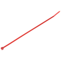Intermediate Cable Ties, 8" Long, 40 lbs. Tensile Strength, Red Moffatt Supply & Specialties