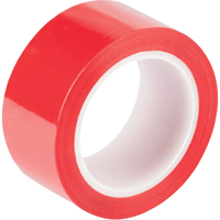 Ruban &agrave; coller rouge, 48 mm (1-22/25") x 66 m (216,5')  Moffatt Supply & Specialties