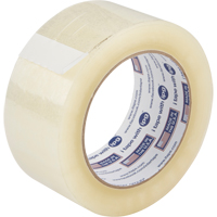 Box Sealing Tape, Acrylic Adhesive, 2 mils, 48 mm (1-22/25") x 99.97 m (328') Moffatt Supply & Specialties