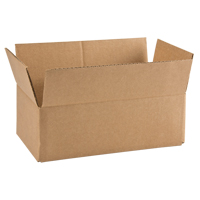 Corrugated Box, 12" L x 6" W x 4" H, Flute C Moffatt Supply & Specialties