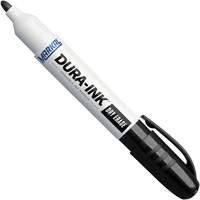 Dura-Ink&reg; Dry Erase Ink Markers, Black, Bullet Tip Moffatt Supply & Specialties