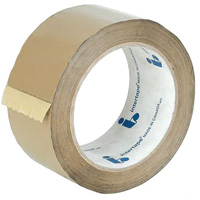 Ruban d'emballage, Adh&eacute;sif Thermofusible, 1,6 mil, 48 mm (1-22/25") x 50 m (164') Moffatt Supply & Specialties