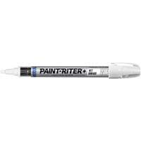 Paint-Riter&reg;+ Wet Surface Paint Marker, Liquid, White Moffatt Supply & Specialties