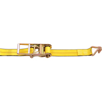 Ratchet Straps, Wire Hook, 3" W x 30' L, 5400 lbs. (2450 kg) Working Load Limit Moffatt Supply & Specialties